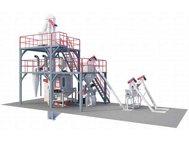 poultry feed production line