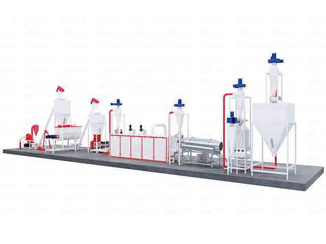 fish feed production line