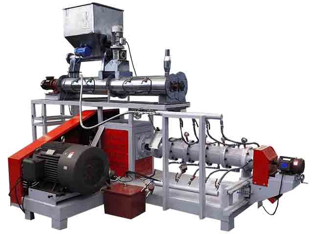 wet way floating fish feed machine