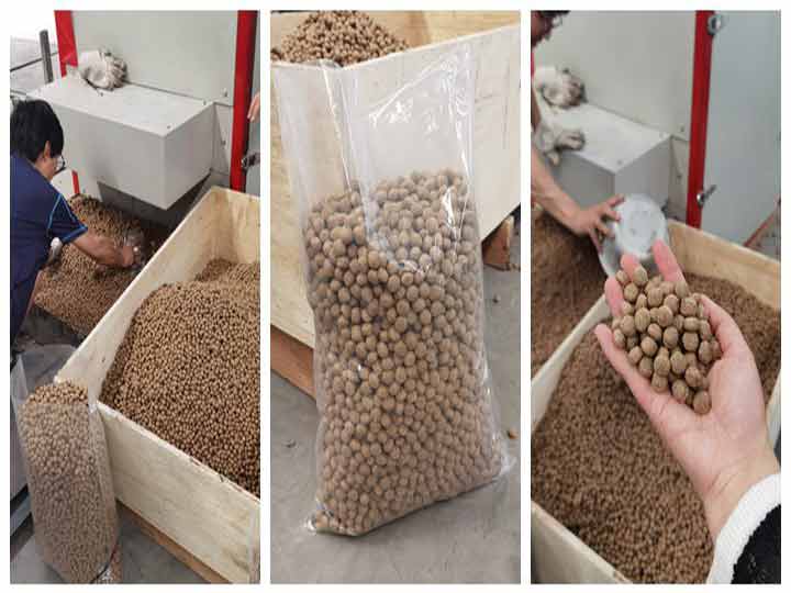 Floating fish feed pellet